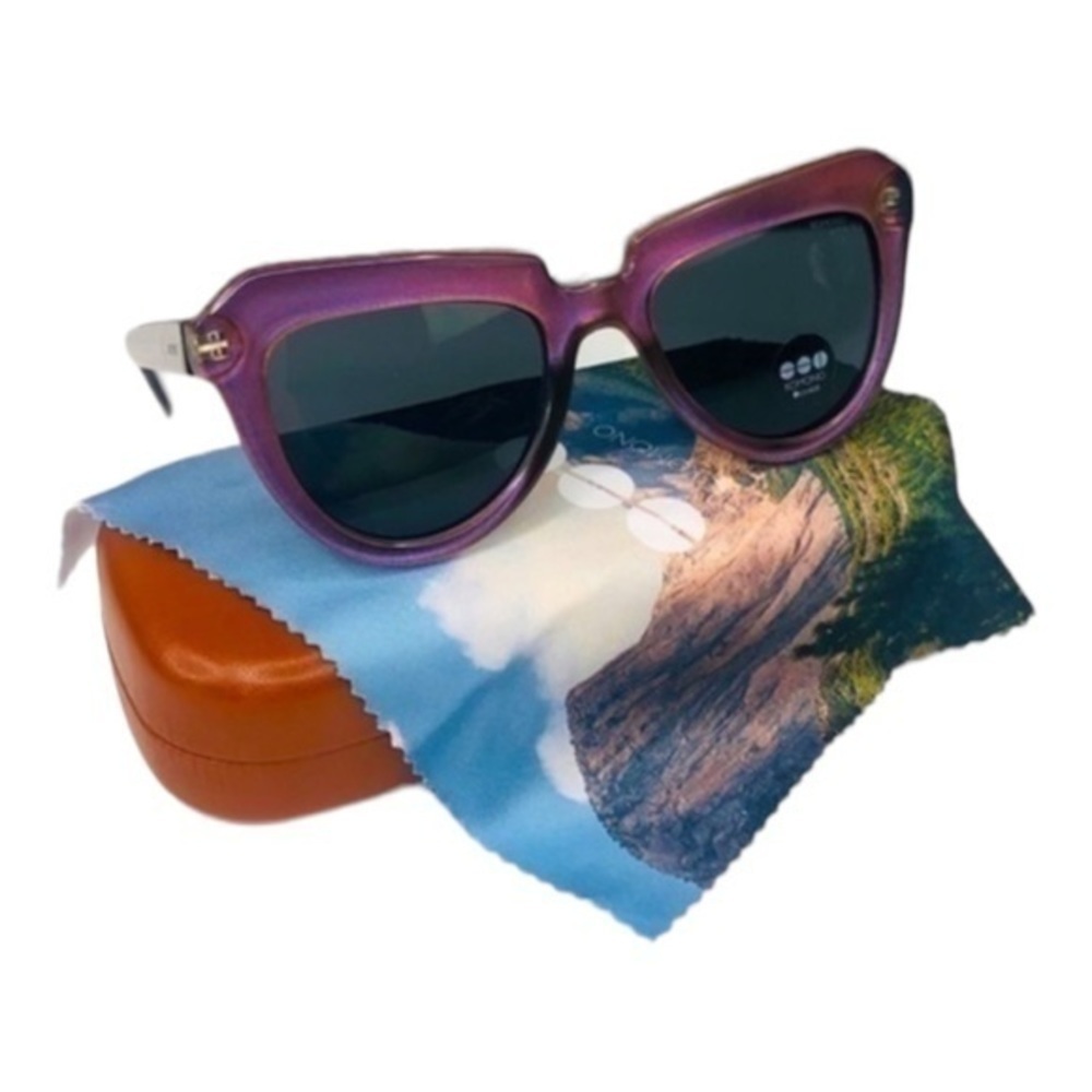 NEW Komono sunglasses Cat-eye Stella womens purple haze - Picture 8 of 12